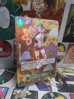 One Piece Card Game Jewelry Bonney ST02-007 SP C Parallel (Japanese) OP08 -NM - Image 2