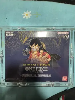 Booster Box TCG One Piece Romance Dawn OP-01 ENG Bandai Sealed - Image 1