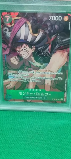 PSA 10 MONKEY D. LUFFY OP02-041 R ALT ART ONE PIECE CARD JAPANESE Alternate Art - Image 2