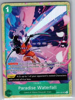 Paradise Waterfall Premium Collection Vol. 1 OP01-057 - One Piece Card Game - NM - Image 1