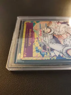 One Piece TCG Monkey D. Luffy OP05-119 BGS 10 Gear 5 Alt Art sec EN No PSA - Image 5