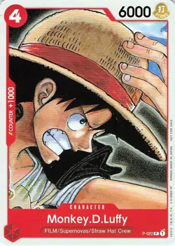 ONE PIECE ENGLISH CARD PROMO MONKEY.D.LUFFY P-022 EN NM - Image 1