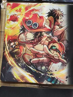 One Piece Card Game Playmat and Storage Box Set Portgas D Ace Championship 2022 - Image 2