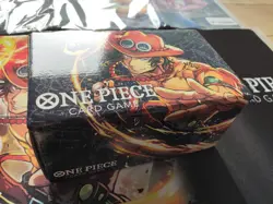 One Piece Card Game Playmat and Storage Box Set Portgas D Ace Championship 2022 - Image 4