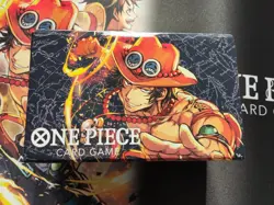 One Piece Card Game Playmat and Storage Box Set Portgas D Ace Championship 2022 - Image 5