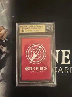 Monkey.D.Luffy - ST01-001 - Leader - Pre-Errata - One Piece TCG BGS 10 POP 17 - Image 2