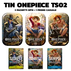 One Piece TCG DISPLAY 12x Mini Tin Pack Set VOL. 2 TS-02 TS02 ENG PREORDER - Image 1