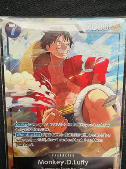 CARD ONE PIECE TCG - Luffy P-075 Promo NEAR MINT English SEALED PRODUCT Vol.3 - Image 3