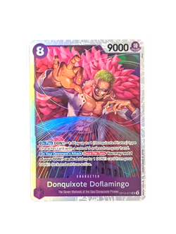 Donquixote Doflamingo OP10-071 Super Rare ONE PIECE TCG OP10 Royal Blood ENGLISH - Image 1