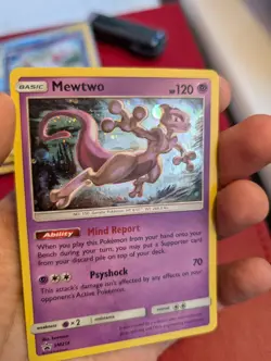 Mewtwo SM214 - Black Star Promo - Holo Pokemon Card Near Mint Condition - Image 3
