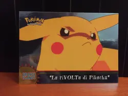 CARD POKEMON OR3 LA RIVOLTA DI PIKACHU HOLO EDIZIONE TOPPS 2000 ITA NINTENDO - Image 1