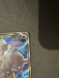 Mewtwo & Mew GX - SM191 - Pokemon Sun & Moon Promo Ultra Rare Card DMG - Image 3