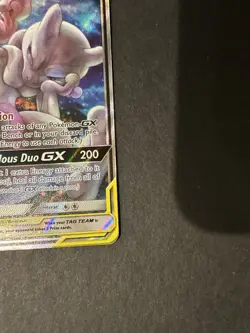 Mewtwo & Mew GX - SM191 - Pokemon Sun & Moon Promo Ultra Rare Card DMG - Image 5