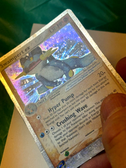 Swampert EX 95/95 Ruby and Sapphire HOLO Pokemon TCG Card - CHECK DESCRIPTION - Image 3