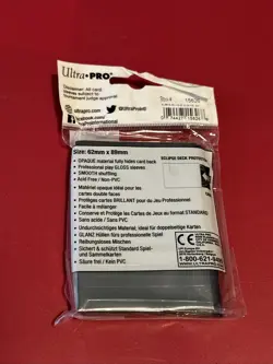 1 X 60 Gloss Pacific Blue Ultra Pro Eclipse Small Deck Protector Card Sleeves AI - Image 2