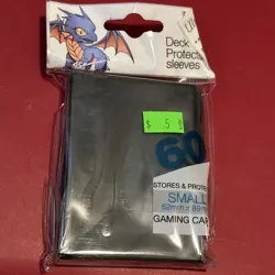 Black Gloss Ultra Pro Yu-Gi-Oh! Japanese Size Card Protector TCG Sleeves 60 D9 - Image 1