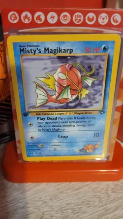 Misty's Magikarp 88/132 Gym Challenge Regular First Edition Pokemon Card - Image 1