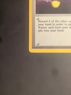 Pokemon TCG Base Set Trainer Item Finder Rare Card 74/102 - Image 4