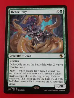 1x Ochre Jelly | Forgotten Realms | MTG Magic Cards - Image 1