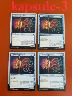 4x Numbing Jellyfish | Unstable | MTG Magic Cards - Image 1