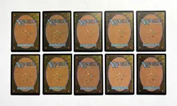 110 MTG MAGIC THE GATHERING 10 CARD MIXED LOT RARE GOLD UNCOMMON SILVER ♨ - Image 2