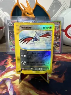 Skarmory 63/165 - 2002 Pokemon Expedition Reverse Holo Pokemon Card - Image 1