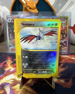 Skarmory 63/165 - 2002 Pokemon Expedition Reverse Holo Pokemon Card - Image 2