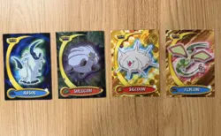 Pokemon Advanced 2004 Topps Lot 4 Cards Absol Silcoon Shelgon Flygon - Image 1