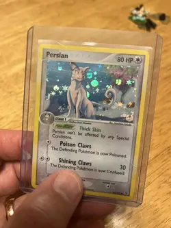 Persian 44/112 FireRed & LeafGreen Pokemon Card Reverse Holo Foil - Image 3