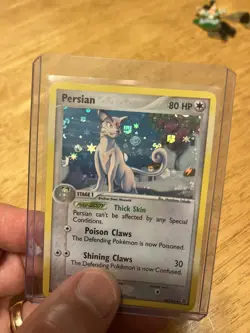 Persian 44/112 FireRed & LeafGreen Pokemon Card Reverse Holo Foil - Image 4
