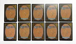 108 MTG MAGIC THE GATHERING 10 CARD MIXED LOT RARE GOLD UNCOMMON SILVER ♨ - Image 2