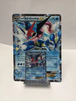 Ash-Greninja EX - (XY Black Star Promos) XY133 Jumbo Cards Holo - Image 1