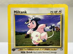 Miltank 41/111 Neo Genesis 1st Edition Pokemon Card - Heavily Played - Image 3