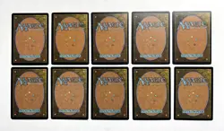 107 MTG MAGIC THE GATHERING 10 CARD MIXED LOT RARE GOLD UNCOMMON SILVER ♨ - Image 2