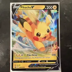 Pikachu V SWSH285 SWSH: Sword & Shield Promo Cards Holo - Image 1