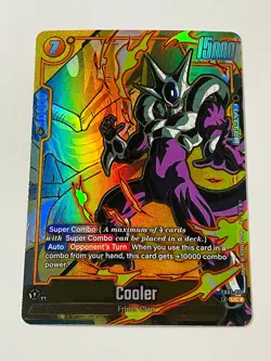 COOLER FB07-078 Dragon Ball Super Fusion World Gold Foil Alternate Alt Art Card - Image 3