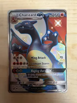 Charizard GX SV49/SV94 Hidden Fates Shiny Vault Holo Card LP Condition - Image 1