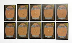 105 MTG MAGIC THE GATHERING 10 CARD MIXED LOT RARE GOLD UNCOMMON SILVER ♨ - Image 2