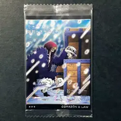S4285 Law & Corazon SR 8-15 Japanese One Piece Wafer Card Sealed YD28 - Image 1