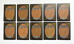 104 MTG MAGIC THE GATHERING 10 CARD MIXED LOT RARE GOLD UNCOMMON SILVER ♨ - Image 2