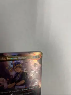 Locke Treasure Hunter Borderless Chocobo Track Foil Card #0475 MTG LP - Image 3