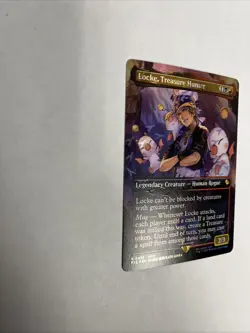 Locke Treasure Hunter Borderless Chocobo Track Foil Card #0475 MTG LP - Image 5