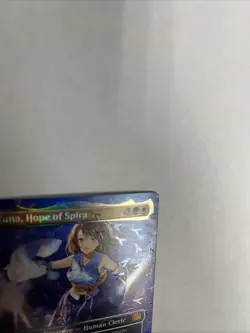 Yuna Hope Of Spira Borderless Chocobo Track Foil Card #0571 MTG LP - Image 3