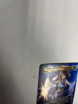 Yuna Hope Of Spira Borderless Chocobo Track Foil Card #0571 MTG LP - Image 4