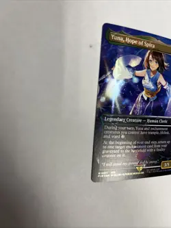 Yuna Hope Of Spira Borderless Chocobo Track Foil Card #0571 MTG LP - Image 5