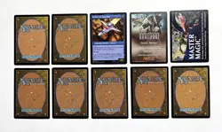 103 MTG MAGIC THE GATHERING 10 CARD MIXED LOT RARE GOLD UNCOMMON SILVER ♨ - Image 2