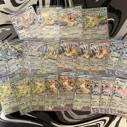 Pokemon TCG Prismatic Evolutions Eeveelution ex Lot - 26 Cards - Image 1