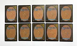 102 MTG MAGIC THE GATHERING 10 CARD MIXED LOT RARE GOLD UNCOMMON SILVER ♨ - Image 2