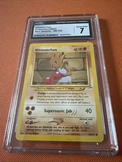 Hitmonchan Neo Destiny 69/105 Unlimited Edition Regular Card Vintage - Image 1