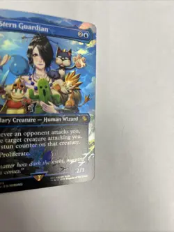 Lulu Stern Guardian Borderless Chocobo Track Foil Card #0467 MTG LP - Image 2